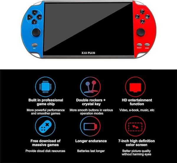 FAITDER-X12 Plus 7 Inch HD Screen Handheld