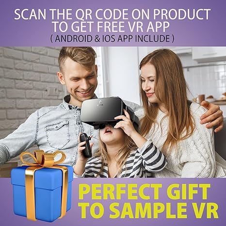 DESTEK V5 VR Headset for Phone with Controller