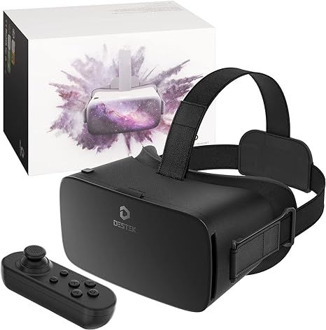 DESTEK V5 VR Headset for Phone with Controller