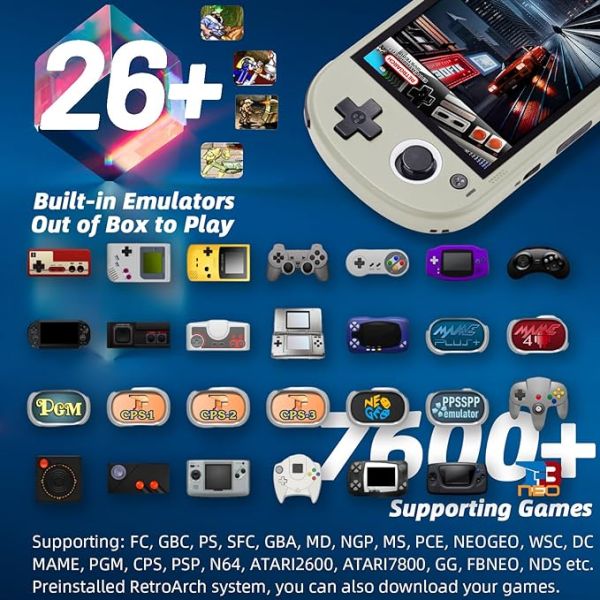 Trimui Smart Pro 5 inch Handheld Game Console